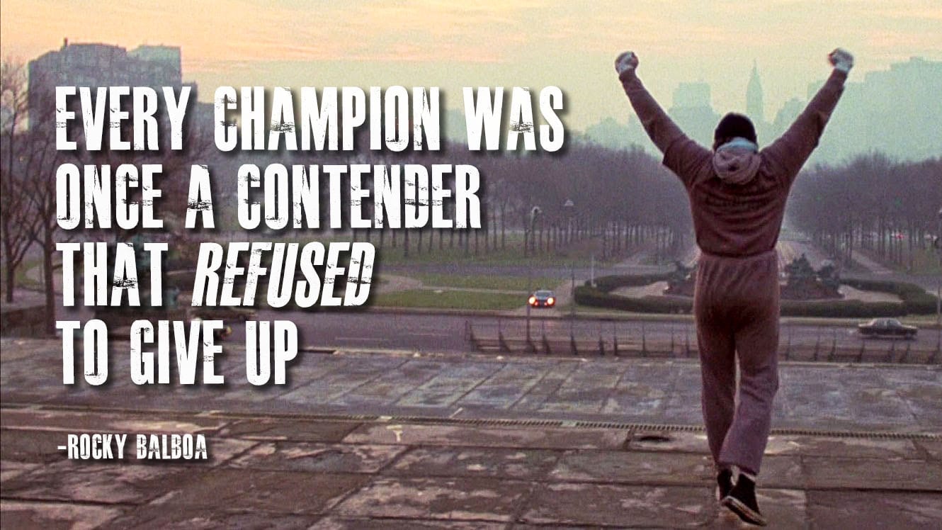 Rocky Champion Quote